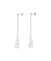 ADAM ET ROPE' | 【SASKIA DIEZ（サスキア ディッツ）】J DROP CRYSTAL EARRINGS SHORT(ピアス（両耳用）)
