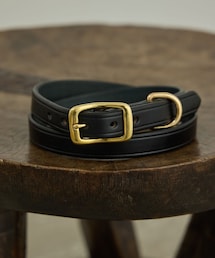 ADAM ET ROPE' | 【TORY LEATHER(トリーレザー)】3/4 wide plain creased belt(ベルト)