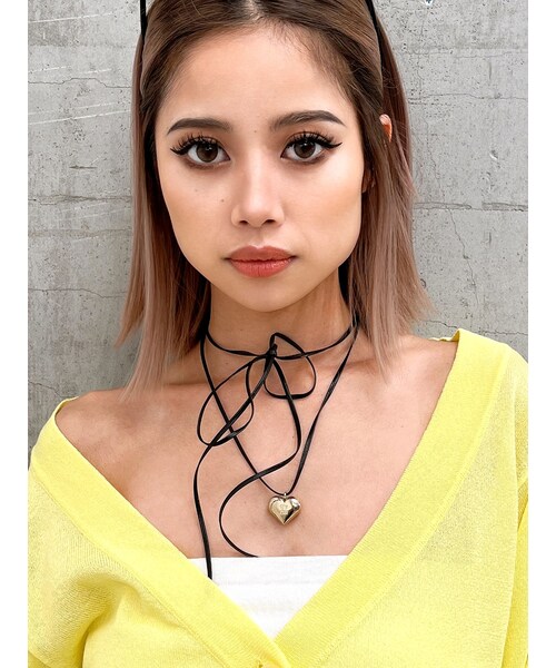 GYDA（ジェイダ）の「JEYSUS Heartレイヤーチョーカーネックレス（ネックレス・レディース・シルバー/ゴールド・F）」の8枚目の写真