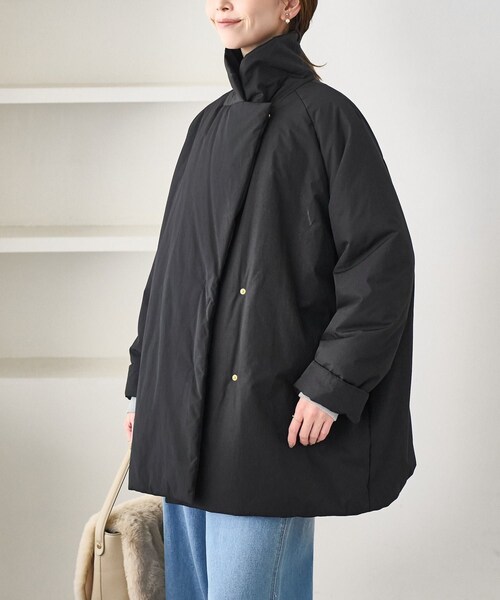 ROPE' PICNIC（ロペピクニック）の「2WAY中綿テーラードコート（ダウンジャケット/コート・レディース・スミクロ/ベージュ・F）」の19枚目の写真