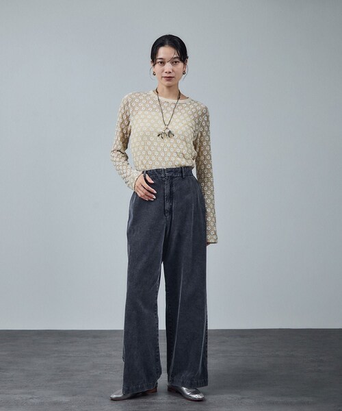 ADAM ET ROPE'（アダムエロペ）の「【J'aDoRe・店舗限定】【Renard Bijoux（レナード ビジュー）】necklace mistletoe（ネックレス・レディース・ホワイト系/ベージュ系・F）」の14枚目の写真