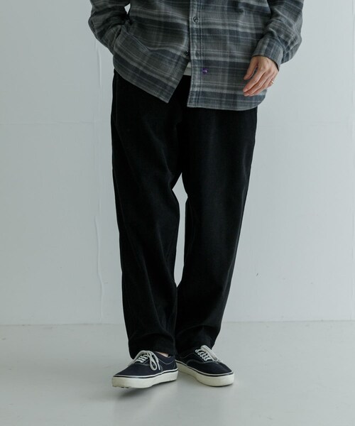 URBAN RESEARCH（アーバンリサーチ）の「THE NORTH FACE PURPLE LABEL　WideTaperedFieldPants（その他パンツ・メンズ・Black(K)・32/34）」の2枚目の写真