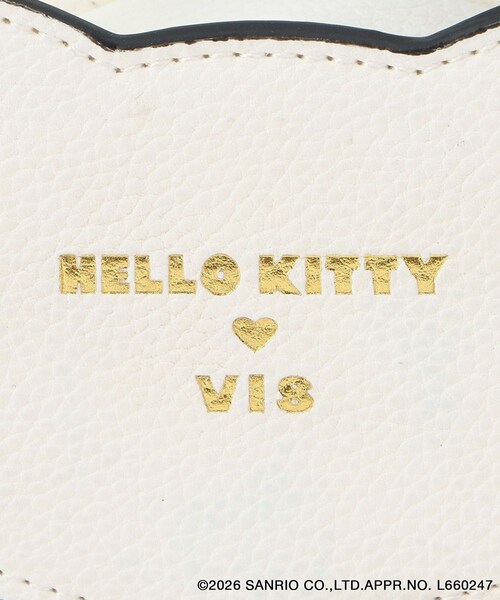 VIS(ビス)の「【HELLO KITTY×VIS】フェイスポーチチャーム(ポーチ・レディース・ブラック/オフホワイト・F)」の18枚目の写真