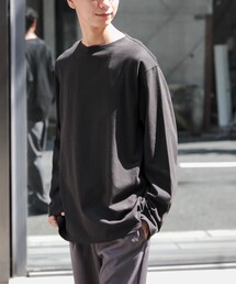 FORK&SPOON | FORK&SPOON プレーンボートネックカットソー(Tシャツ/カットソー)