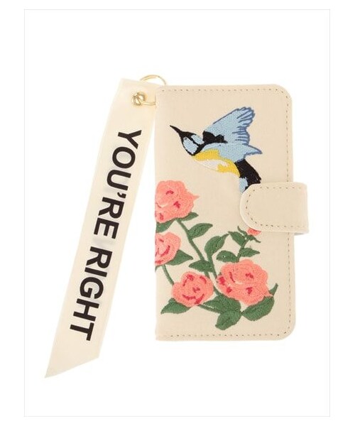 jouetie（ジュエティ）の「<<7対応>>スカガウンiPhoneケース7（スマホケース/カバー・レディース・オフホワイト/ピンク/ブラック・F）」の3枚目の写真