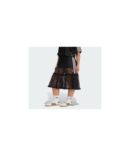 [ADIDAS] レーススカート オリジナルス ブラック SKIRT / レーススカート アディダスオリジナルス adidas