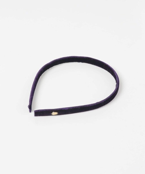 URBAN RESEARCH(アーバンリサーチ)の「IRIS47 Velvet headband(カチューシャ・レディース・black/brown/navy・-)」の3枚目の写真