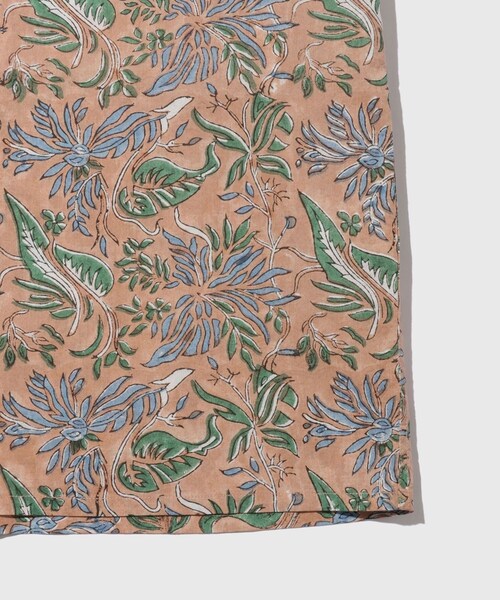 ADAM ET ROPE'(アダムエロペ)の「INDIAN FABRIC PATTERN S/S SHIRTS(シャツ/ブラウス・メンズ・ブラウン/ダークグリーン・L/M/S)」の12枚目の写真