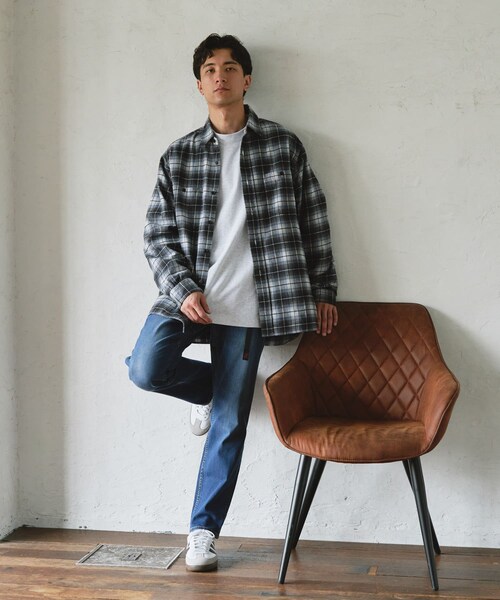 URBAN RESEARCH DOORS（アーバンリサーチドアーズ）の「『別注』Gramicci　Mountain Pants（デニムパンツ・メンズ・Dark Used/O.W./MediumUsed・S/M/L/XL）」の10枚目の写真