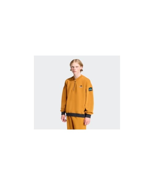 adidas(アディダス)の「エキップメント ブロックド ハーフジップ(トップス・メンズ・グリーン/ブラウン・2XS/XS/S/M/L/XL/2XL/3XL/4XL/5XL/6XL/J/2XS/J/XS/J/S/J/M/J/L/J/XL/J/2XL)」の20枚目の写真