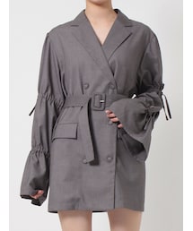 jouetie | スリーブリボンジャケットミニワンピース(ワンピース)