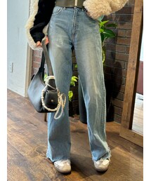 EVRIS | シンプルワイドデニムパンツ(デニムパンツ)