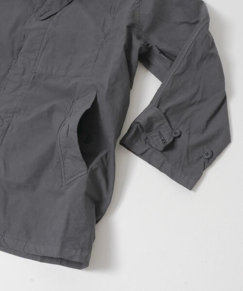 かぐれ（カグレ）の「Harrow Town Store　BALMACAAN SHORT COAT（テーラードジャケット・レディース・WHEAT/D CHARCOAL・44）」の5枚目の写真