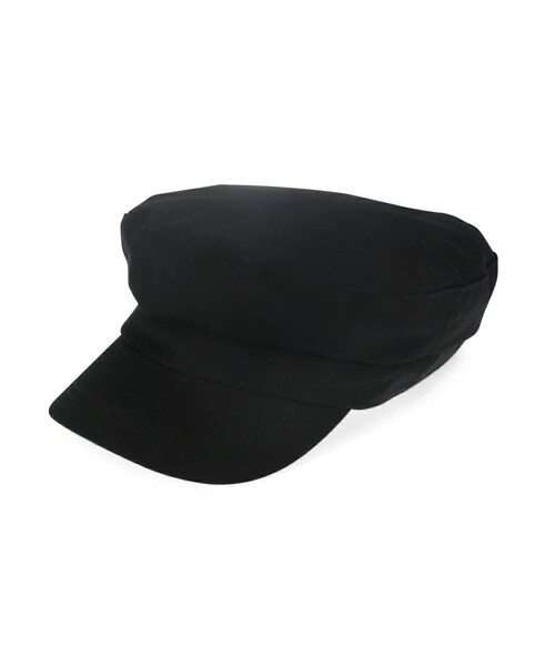 VIS(ビス)の「ツイルマリンキャスケット(キャスケット・レディース・ブラック・F)」の6枚目の写真