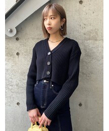 EMODA | ショートリフォメイションニット(ニット/セーター)