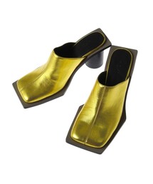 UN3D. | WIDE SQUARE MULE(パンプス)