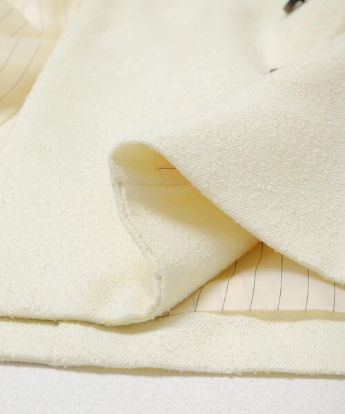 SENSE OF PLACE by URBAN RESEARCH（センスオブプレイスバイアーバンリサーチ）の「ワイドスリーブオーバージャケット（テーラードジャケット・レディース・CHARCOAL/IVORY/BEIGE・One）」の11枚目の写真