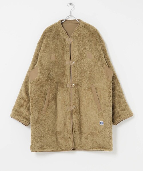 URBAN RESEARCH Sonny Label（アーバンリサーチサニーレーベル）の「ARMY TWILL　Twill Reversible Coat（テーラードジャケット・メンズ・KHAKI/BLACK/BEIGE・S/M/L）」の19枚目の写真