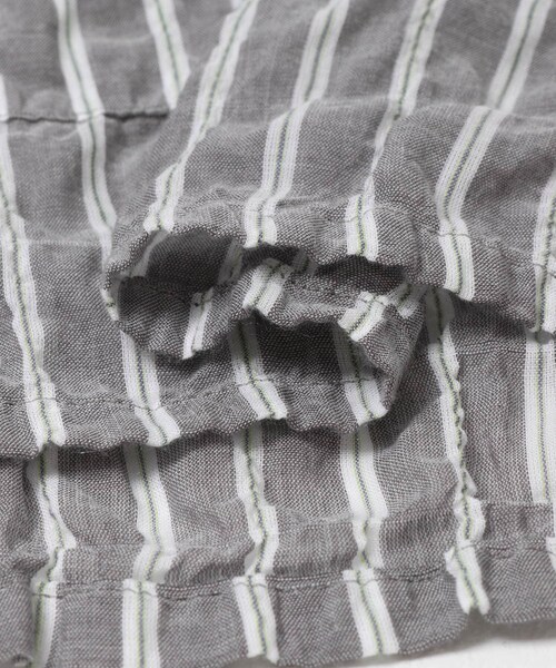 URBAN RESEARCH DOORS(アーバンリサーチドアーズ)の「MEYAME STRIPED LIGHT PARKA(パーカー・レディース・BLACK・One)」の7枚目の写真