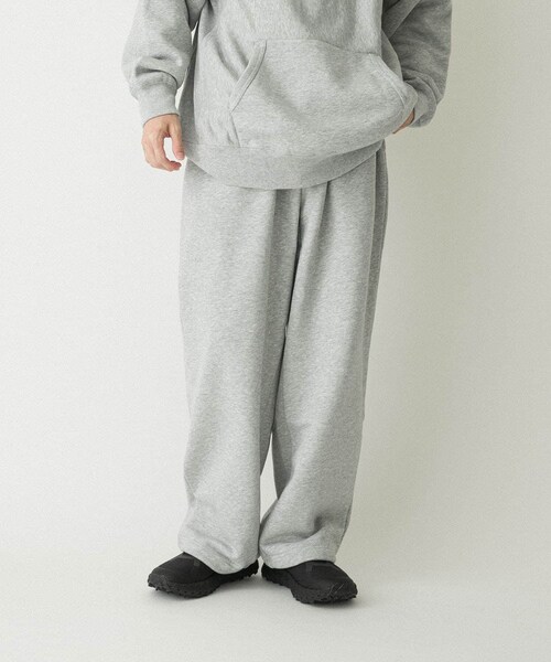 EKAL（エカル）の「QUICK DRY スウェットパンツ（スウェットパンツ・メンズ・グレー/ブラック・M/L）」の2枚目の写真