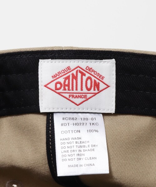 URBAN RESEARCH DOORS(アーバンリサーチドアーズ)の「DANTON 6PANELCAP(キャップ・レディース・ECRU/BEIGE/CHARCOAL・One)」の12枚目の写真