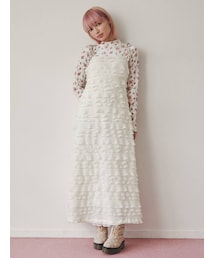 merry jenny | frillyリボンキャミワンピース(ワンピース)