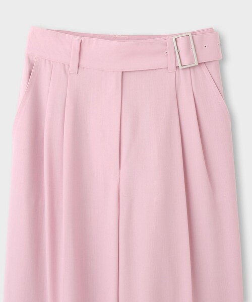 ROPE'（ロペ）の「【moi salon et rope 】ORIGINAL BELTED SLACKS｜ベルテッドスラックス（スラックス・レディース・ネイビー/ピンク系・36/38）」の11枚目の写真