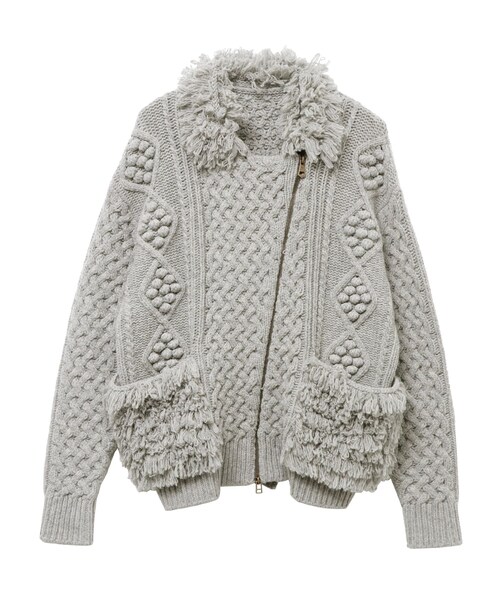 ジャケット・アウター elendeek BIG COLLAR ZIP BZ elendeek BIG COLLAR ZIP BZ