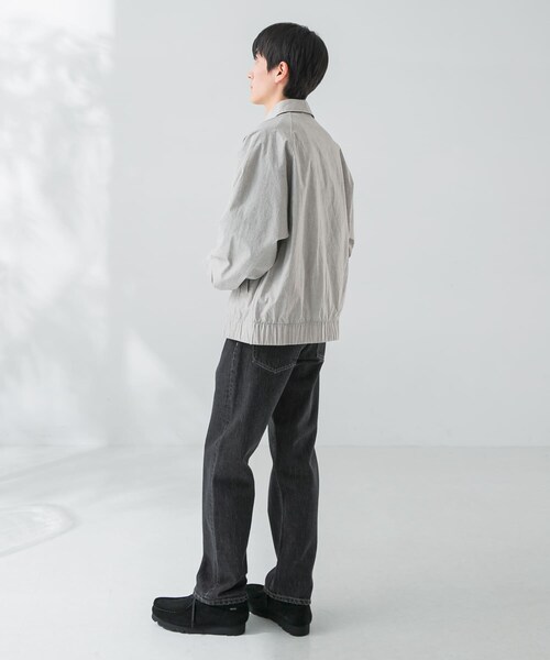 URBAN RESEARCH（アーバンリサーチ）の「『セットアップ対応』MADARA MIST COTTON BLOUSON（ブルゾン・メンズ・GRAY/CHARCOAL・M/L）」の8枚目の写真