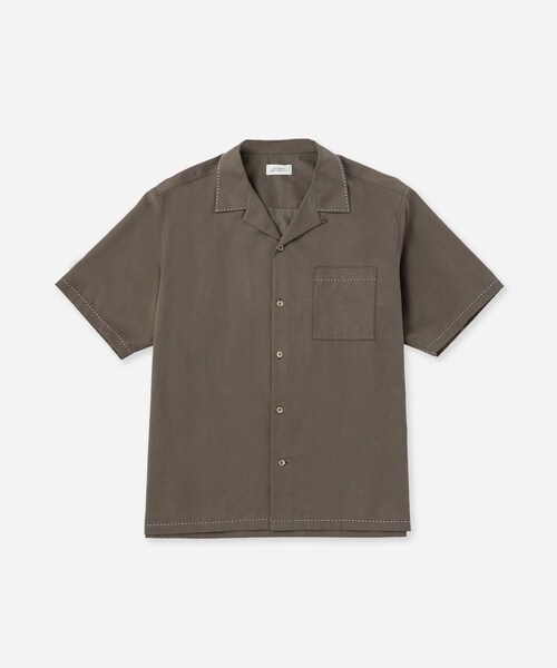 Saturdays NYC(サタデーズ ニューヨークシティ )の「Canty Stitch Color Shirt(シャツ/ブラウス・レディース・ブラック/オリーブ・L/M/S/XL)」の8枚目の写真
