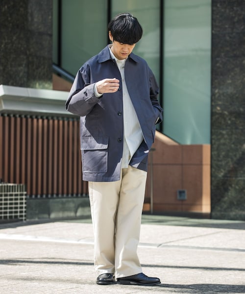 URBAN RESEARCH DOORS（アーバンリサーチドアーズ）の「『イージーケア』『速乾』2タックワイドチノパンツ（チノパンツ・メンズ・OFF/BEIGE/D.NAVY・M/L）」の11枚目の写真