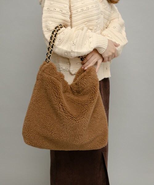 URBAN RESEARCH Sonny Label（アーバンリサーチサニーレーベル）の「VIOLAd’ORO　ELMO V-8680（ショルダーバッグ・レディース・brown/off white・one）」の11枚目の写真