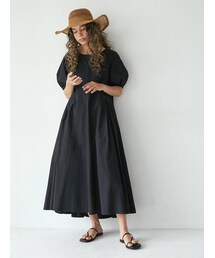 Ungrid | パフスリーブタックワンピース(ワンピース)