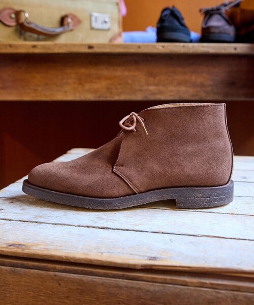 ADAM ET ROPE'(アダムエロペ)の「【CROCKETT&JONES for WILD LIFE TAILOR】Glencoe(ブーツ・メンズ・ベージュ・39.0/39.5/40.0/41.0/42.0/43.0/44.0/45.0)」の22枚目の写真