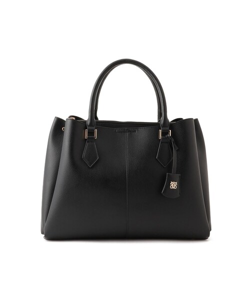 VIS(ビス)の「【COHINA×VIS】チャーム付き2WAYトートバッグ/A4対応・軽量(トートバッグ・レディース・ブラック/キナリ/ベージュ・F)」の22枚目の写真