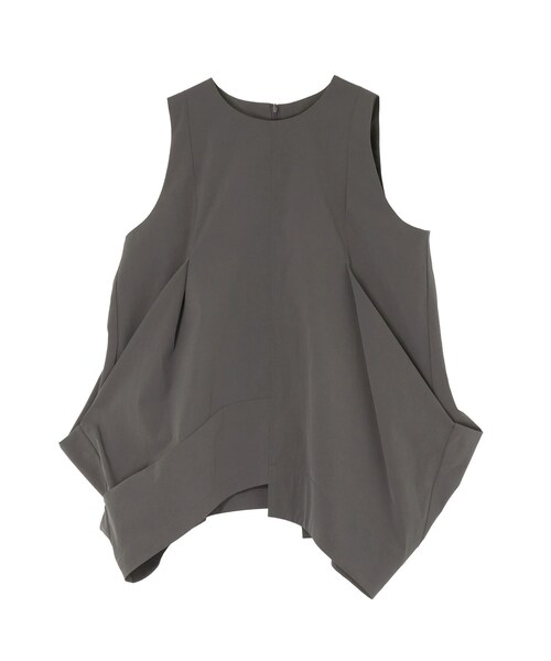 UN3D.(アンスリード)の「ROUND BOX COCOON TOP(Tシャツ/カットソー・レディース・ホワイト/グレー/ブラック/ブルー・36/38)」の15枚目の写真