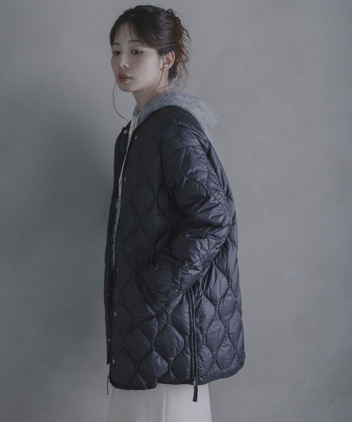 URBAN RESEARCH Sonny Label（アーバンリサーチサニーレーベル）の「『別注』TAION×Sonny Label　ミリタリーダウンジャケット（その他アウター・レディース・ブラック/ブラウン/カーキ・Free）」の6枚目の写真