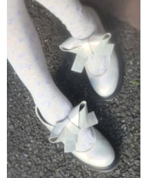 merry jenny | auroraリボンラバーシューズ(パンプス)