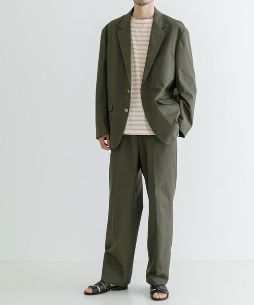 URBAN RESEARCH(アーバンリサーチ)の「FREEMANS SPORTING CLUB St MARKS JACKET(テーラードジャケット・メンズ・31グレー/51ネイビー/61オリーブ/70カーキ・S/M/L)」の19枚目の写真