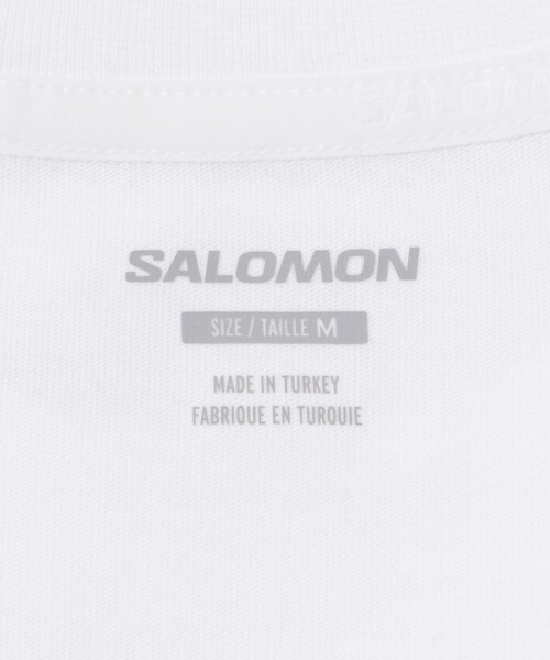 URBAN RESEARCH（アーバンリサーチ）の「SALOMON　LOGO LONG-SLEEVE T-SHIRTS M（Tシャツ/カットソー・メンズ・WHITE・S/M/L/XL）」の11枚目の写真