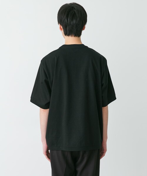 URBAN RESEARCH DOORS(アーバンリサーチドアーズ)の「STILL BY HAND HALF SLEEVE SWEAT T-SHIRTS(Tシャツ/カットソー・メンズ・PINK BEIGE/WHITE/B.CHARCOAL/BLACK・46/48/50)」の10枚目の写真