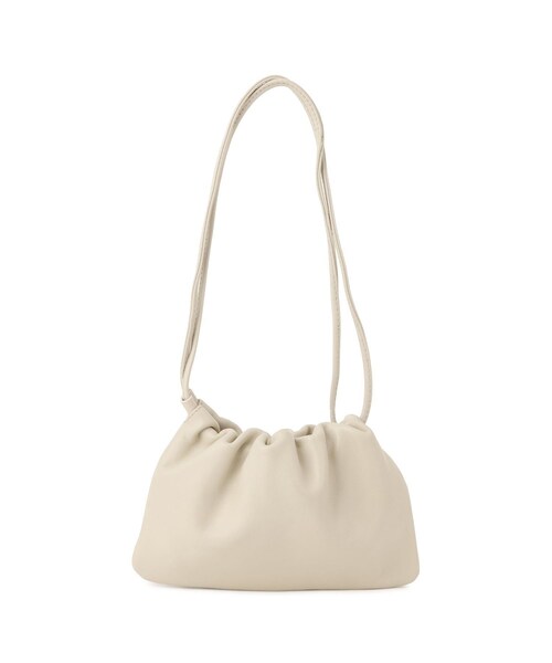 ADAM ET ROPE'（アダムエロペ）の「【NOTHING WRITTEN（ナッシングリトゥン）】NELLA STRAP MINI BAG（ハンドバッグ・レディース・ブラック/ベージュ系・F）」の3枚目の写真