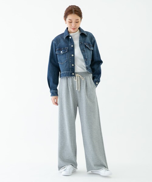 URBAN RESEARCH Sonny Label（アーバンリサーチサニーレーベル）の「Healthy DENIM　Dates（デニムジャケット・レディース・Mid Used・1）」の9枚目の写真