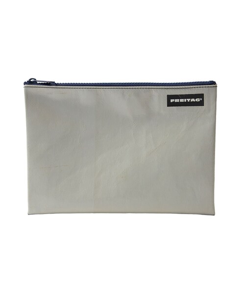 bonjour records(ボンジュールレコーズ)の「FREITAG/フライターグ F07 CHUCK POUCH MEDIUM(ポーチ・レディース・ブラック/ブラック系/スミクロ/ホワイト系/キナリ・F)」の2枚目の写真