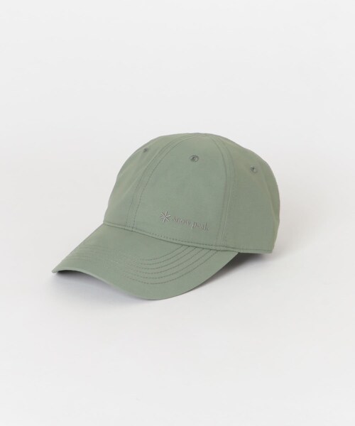 URBAN RESEARCH DOORS(アーバンリサーチドアーズ)の「Snow Peak Apparel LIGHT DOBBY CLOTH CAP(キャップ・メンズ・GREIGE/FOLIAGE/BLACK・One)」の12枚目の写真