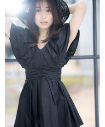 MERCURYDUO | ボリュームタックスリーブチュニックブラウス(シャツ/ブラウス)