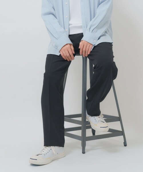 ITEMS URBANRESEARCH（アイテムズ アーバンリサーチ）の「Every Day TRテーパードスラックス（その他パンツ・メンズ・BEG/GRY/BLK/NVY・S/M/L）」の12枚目の写真