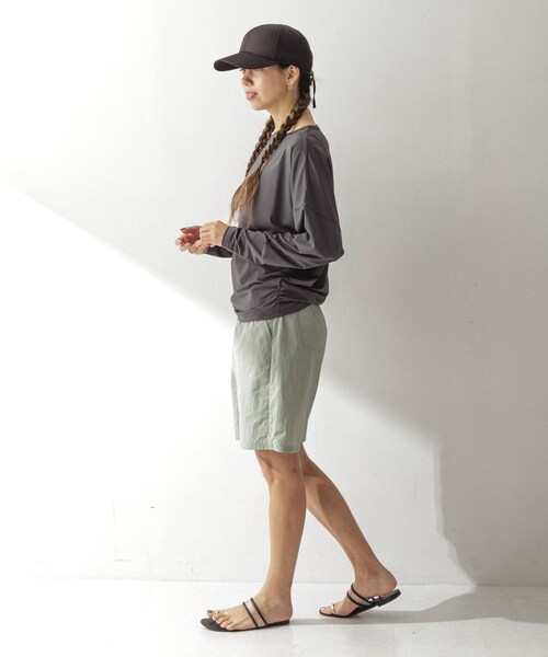URBAN RESEARCH Sonny Label（アーバンリサーチサニーレーベル）の「SLAB　Dolman Rashguard（その他トップス・レディース・カーキ/グレージュ/チャコール・FREE）」の10枚目の写真