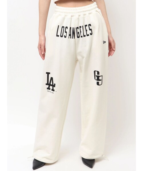 GYDA（ジェイダ）の「【MLB × New Era × GYDA】スウェットパンツ（スウェットパンツ・レディース・オフホワイト/アイボリー/ブラック・F）」の20枚目の写真