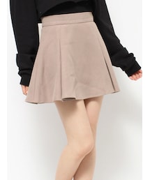 GYDA | Fine コーデュロイ フレアスカートライク ショートパンツ(スカート)